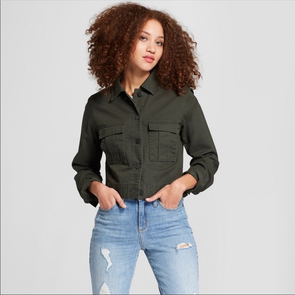 Target A New Day Military cropped Jacket
